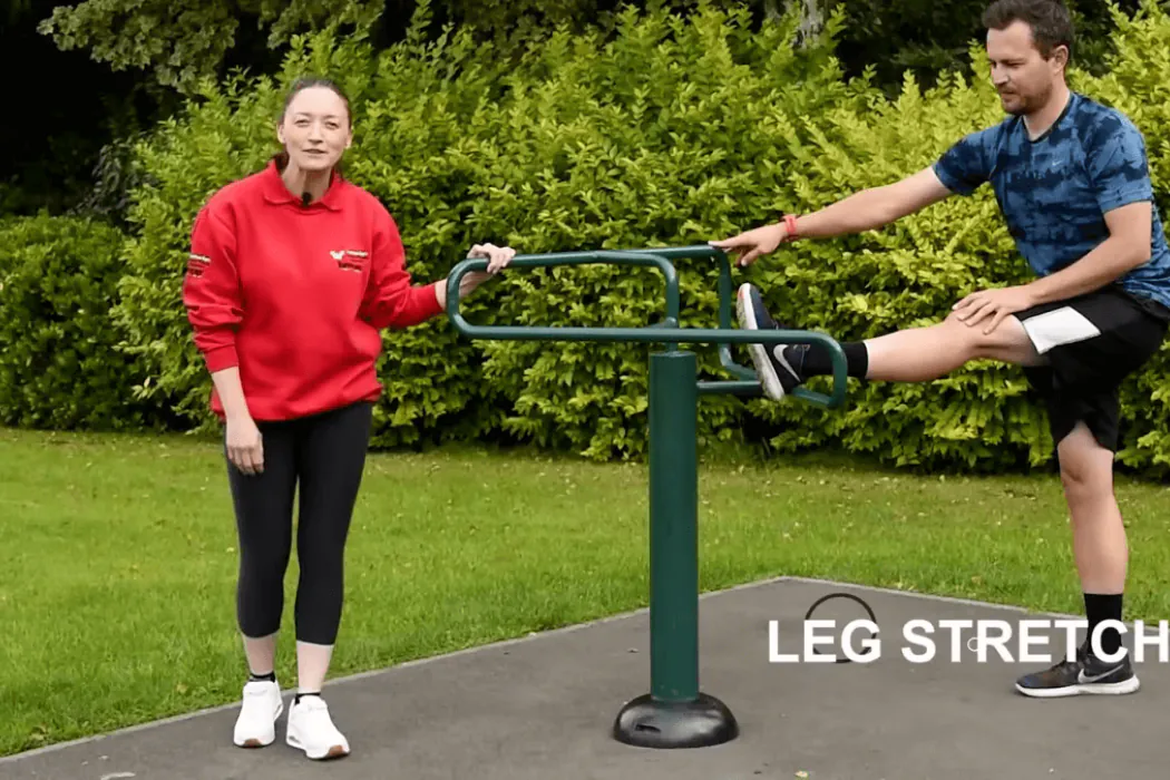 Sunshine Gym User Guide: Leg Stretch