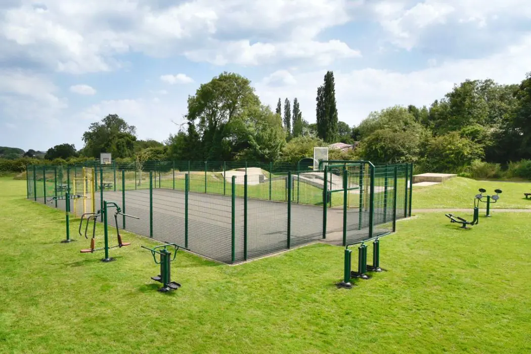 Outdoor Gym Equipment Installed at Historic Playing Field | Little Haywood