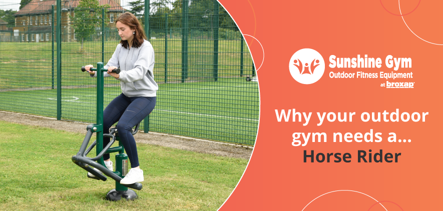 Why your outdoor gym needs a… Horse Rider