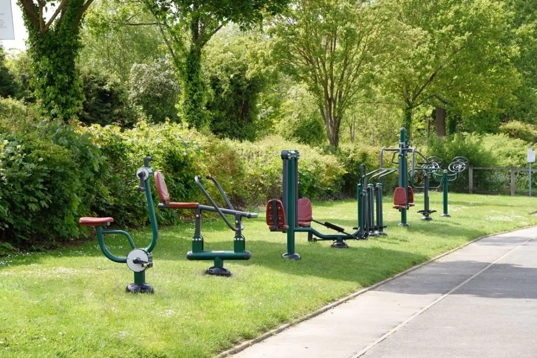 Lythwood Sports Complex Benefits From a New Outdoor Gym | Shrewsbury