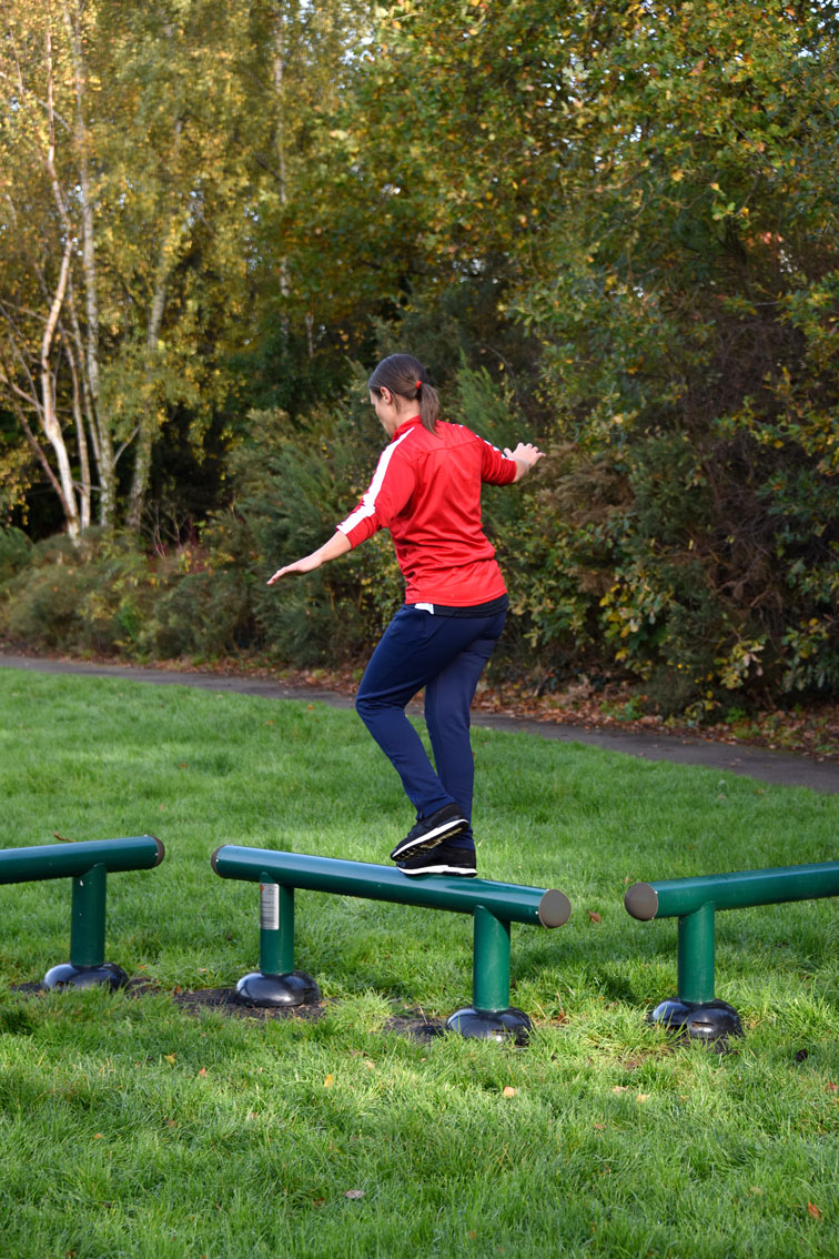 Outdoor Balance Beams Outdoor gym fitness trail equipment