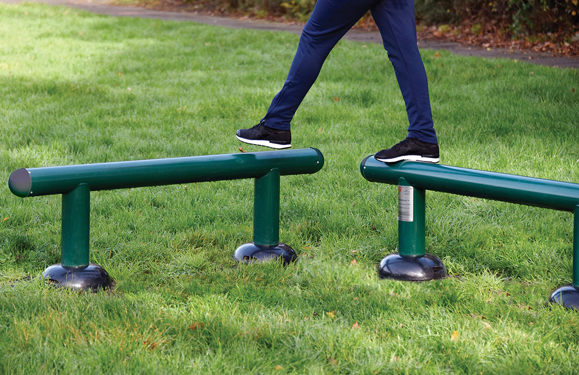 Outdoor Balance Beams Outdoor gym fitness trail equipment