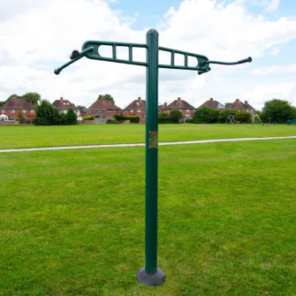 Outdoor Double Pull Up Bar