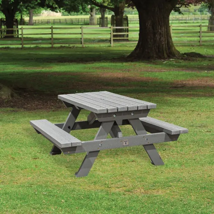 Alphabet Junior Picnic Bench - 4