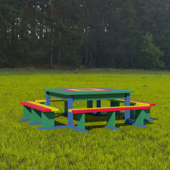 Bellshill Junior Picnic Bench - 5