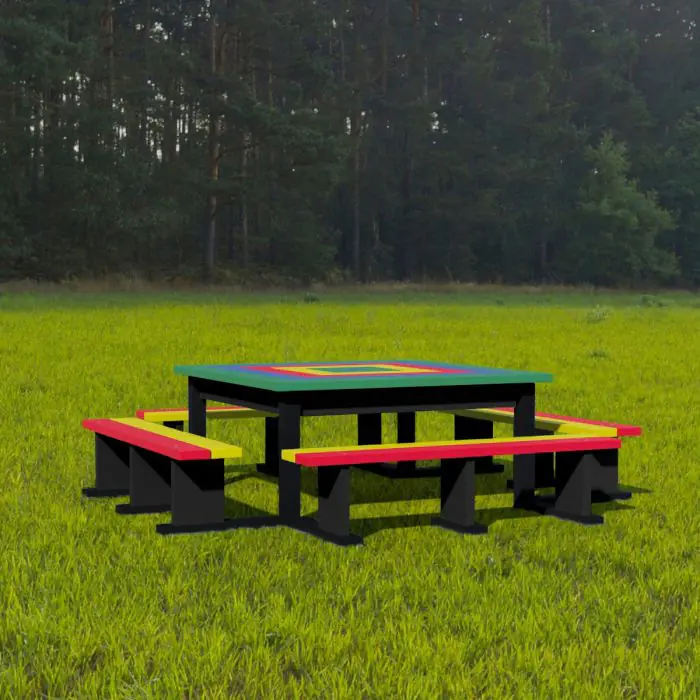 Bellshill Junior Picnic Bench - 4