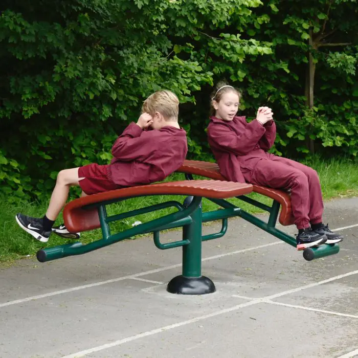 Children's Double Sit Up Bench - 2