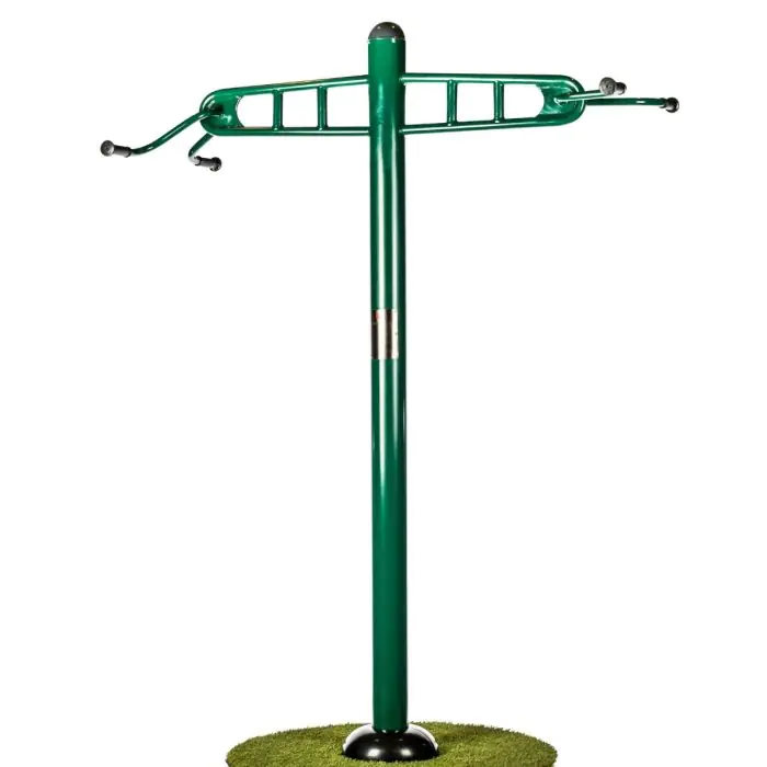 Outdoor Double Pull Up Bar - 3