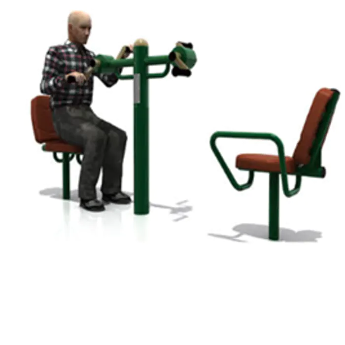 Double Hand Bike With Chair - 2