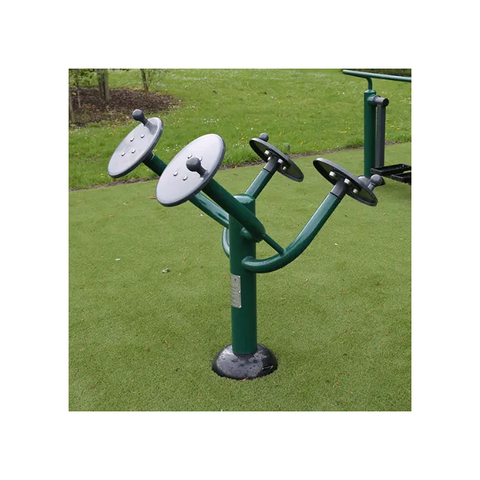 Wheelchair Accessible Tai Chi Discs | Outdoor Gym Equipment | Sunshine Gym