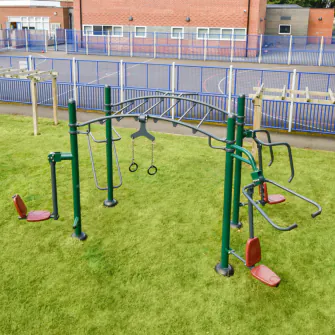 Mini Outdoor Fitness Rig Mini Outdoor Fitness Rig