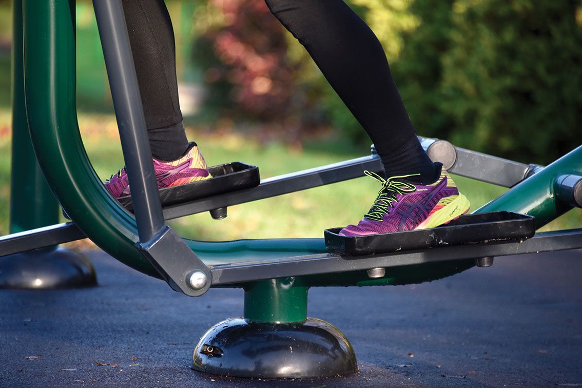 Sky Stepper Outdoor Elliptical Cross Trainer Sunshine Gym